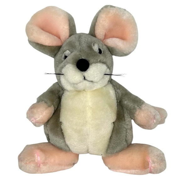 CHILD'S PLAY LITTLE MOUSE (Big‎ Hungry Bear) Approx 6.5" Tall Soft Plush Toy - Picture 7 of 7